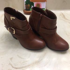Just fab brown booties